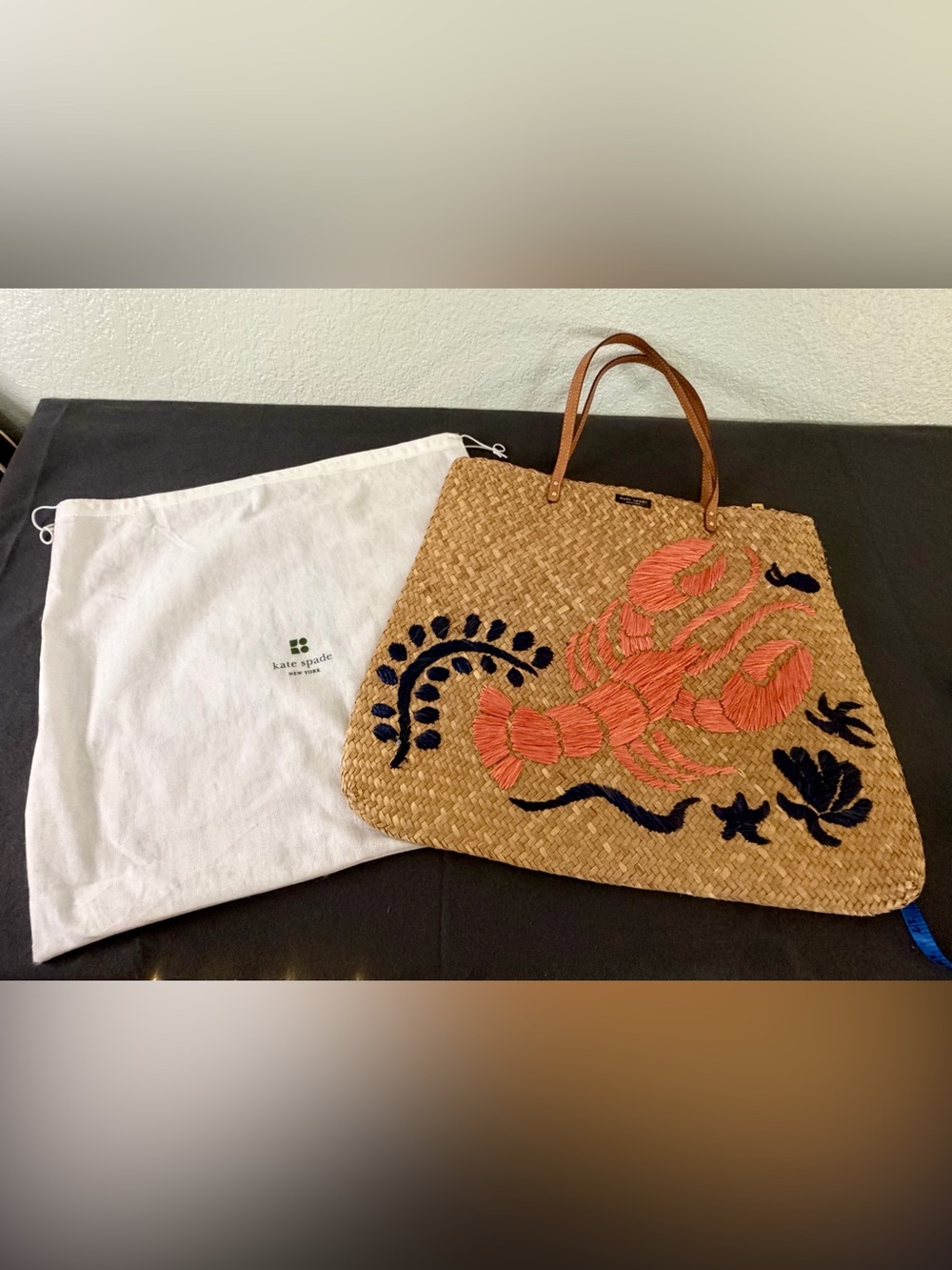 Vintage Kate Spade Cape Cod Reyna Lobster Tote